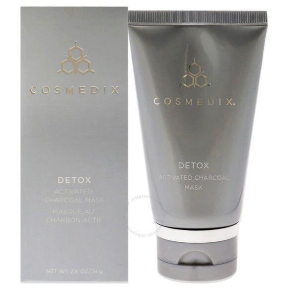 Skincare Cosmedix Activated Charcoal Detox Mask 2.6 oz Ultra-purifying uber gent - Picture 2 of 2